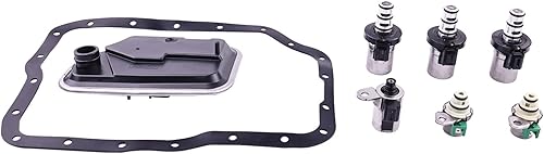 Kit de servicio de filtro de solenoide de cambio de transmisión 4F27E Compatible con Ford Focus Transit Connect Compatible con Mazda Protege