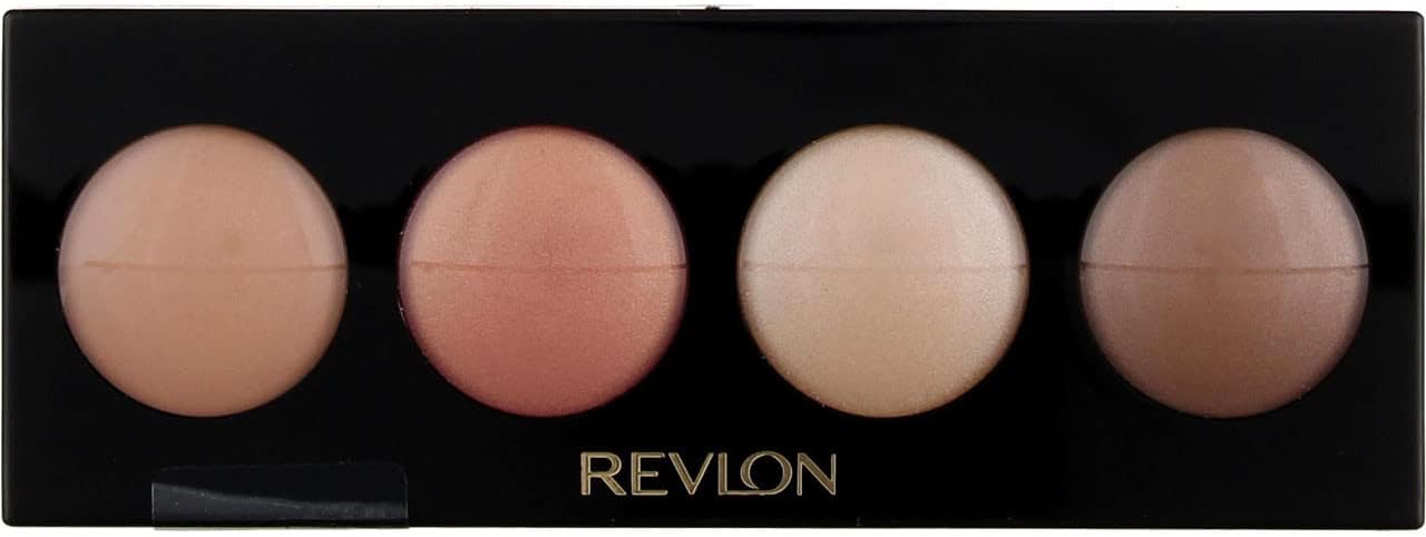 REVLON Crème Eyeshadow Palette, Illuminance Eye Makeup With Crease - Resistant Ingredients, Creamy Pigmented In Blendable Matte & Shimmer Finishes, 730 Skin Lights, 0.12 Oz