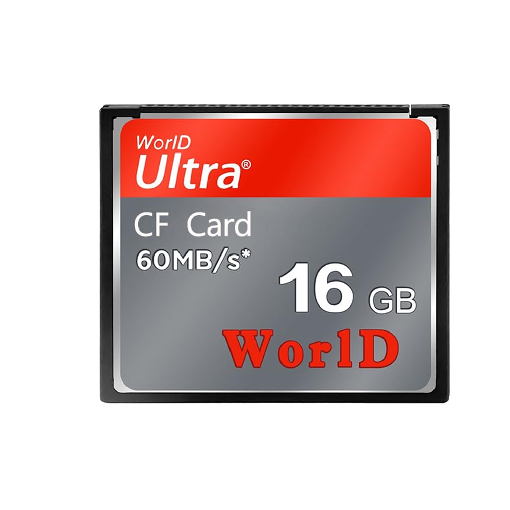 HUIERHUI Camera CF Card 16GB Memory Card UDMA Speed Up to 60MB/s