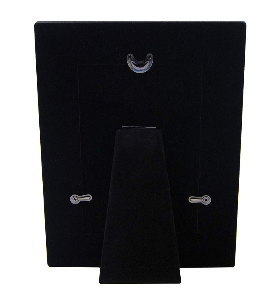 Haysom Interiors Beautiful Two Tone Silver Plated 40th Anniversary 4" x 6" Picture Frame with Black Velvet | Unique and Thoughtful Gift Idea by Happy Homewares