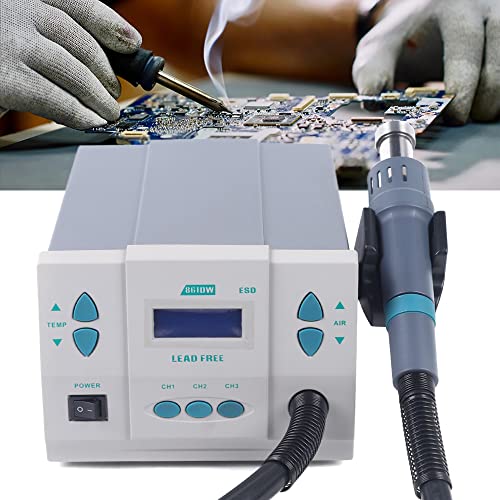 DYRABREST Quick 861DW Digital Heat Gun Soldering Rework Station Original 45° Nozzle Sleeve