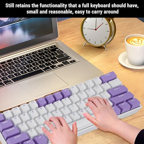 Teclado Gamer Wisoquqkpra4ig0v USB C 60% miniatura 2