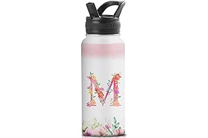 Sport Personalized Fontus Water Bottle with Straw