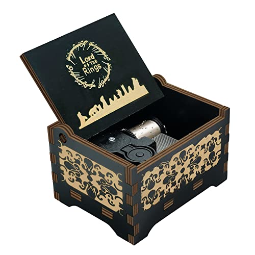 Sooharic Music Box Lord Of The Rings, Lotr Merchandise Gifts, Wind Up Mechanism Antique Carved Music Box #TOP1