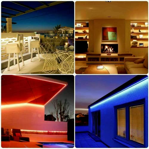 Cinta LED RGB Neon Flexible 2M 12V Impermeable miniatura 5