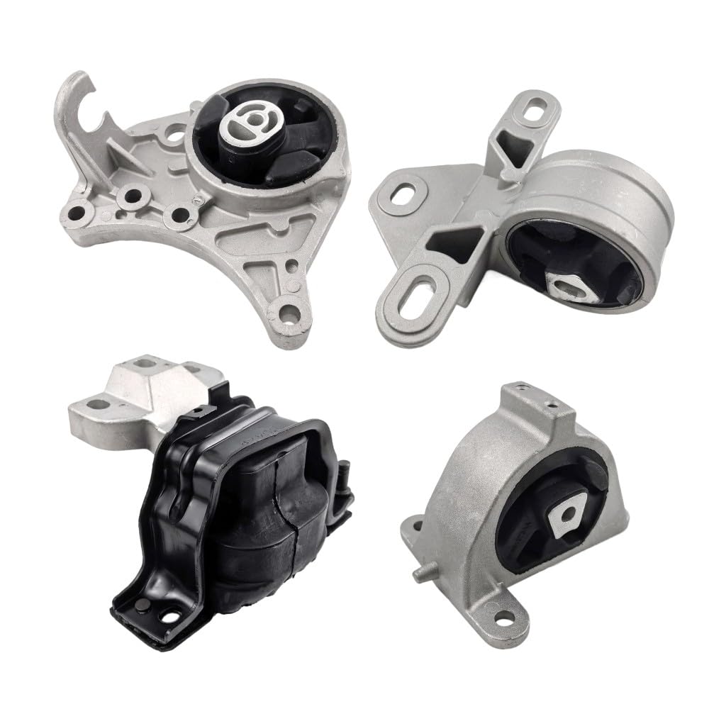 4PCS Engine Motor & Trans Mount Set Compatible with Chrysler Dodge Caravan, Grand Caravan, Chrysler Town & Country 3.3L 3.8L 2WD 2001 2002 2003 2004 2005 2006 2007 for A2926 A2928 A2925 A2927