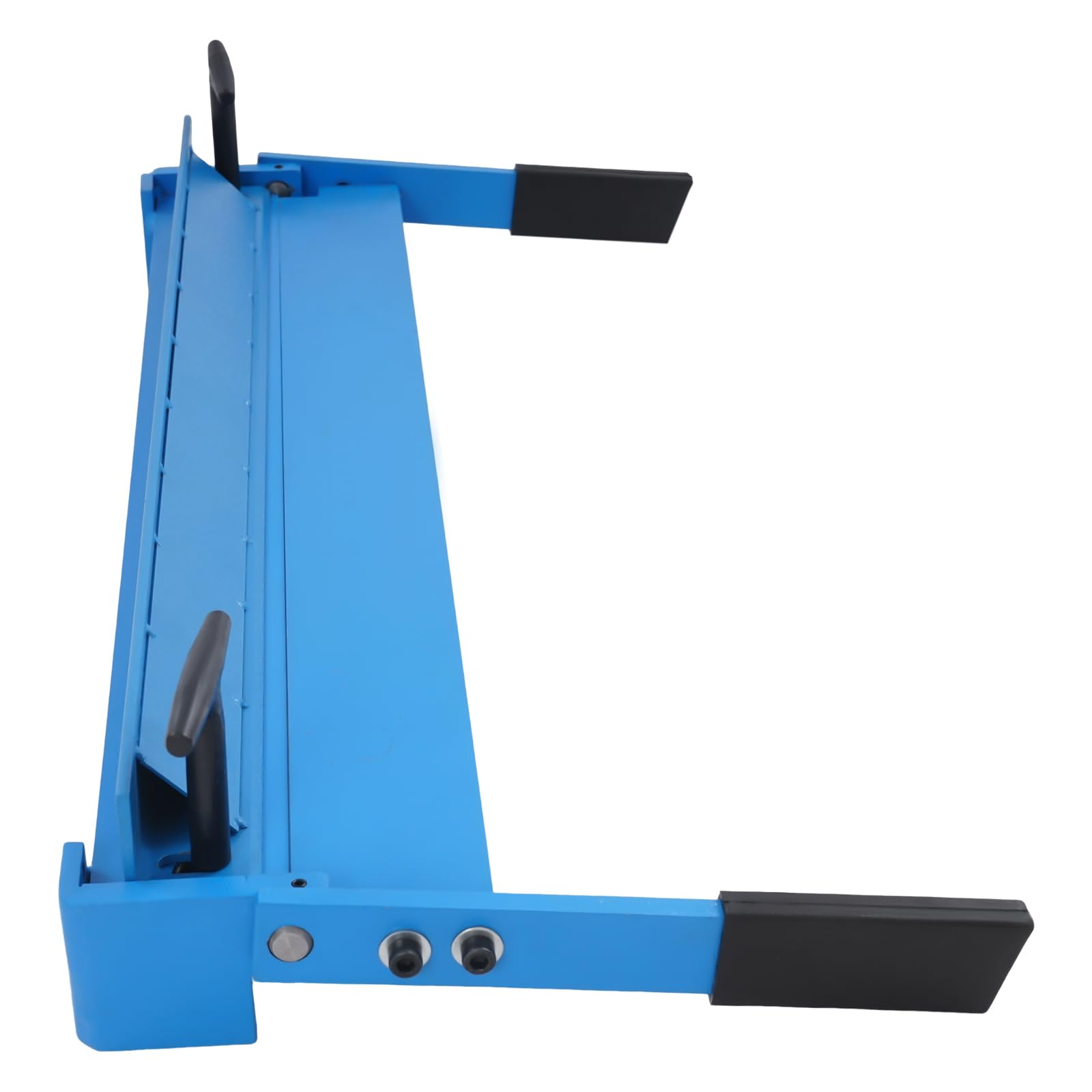 120° 630MM Blechbiegemaschine, Kohlenstoffstahl 1-1.2MM Biegekapazität Manuell Schwenk Abkantbank Biegemaschine Abkantmaschine für Kohlenstoffstahl Kupferblech Aluminiumblech Werkstatt