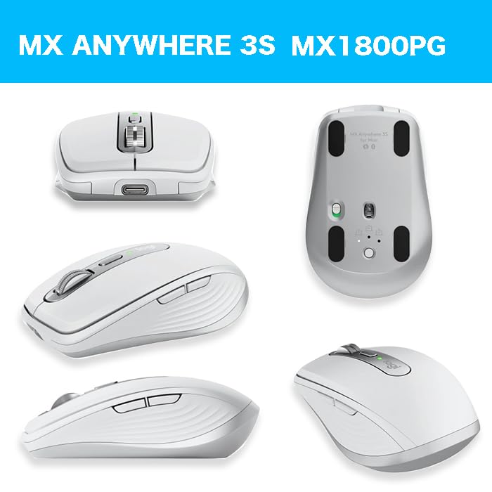 Amazon | ロジテック MX ANYWHERE 3S MX1800GR/PG 静音 マウス