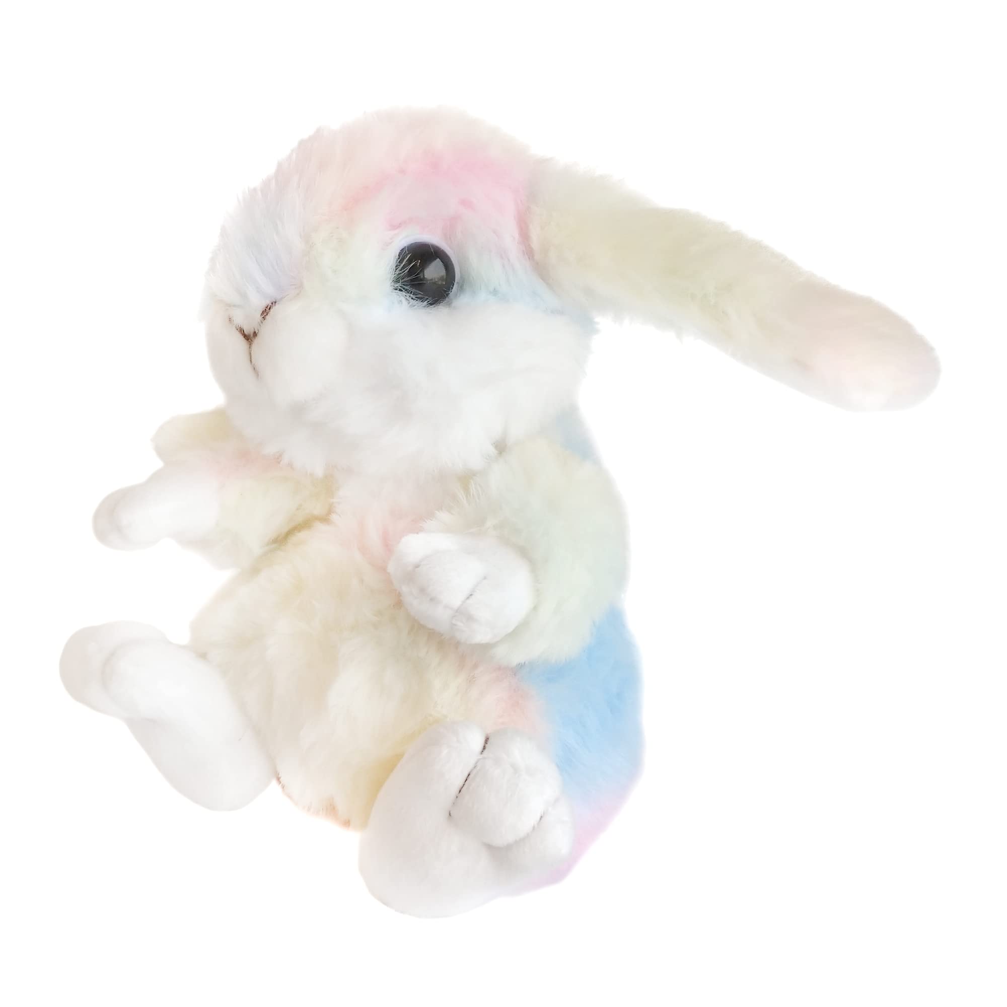 Amazon.co.jp: AQUA ぬいぐるみ クタリン ウサギ レインボー