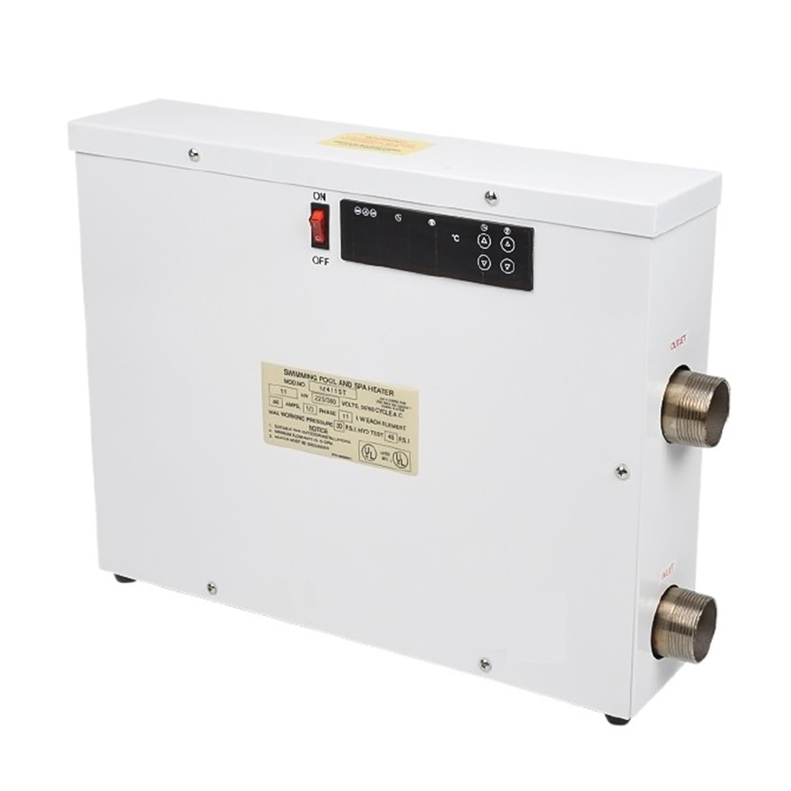 Piscina Vasca Da Bagno For Bambini Termostato Bagno Spa Spa Circolazione Pompa Di Riscaldamento Automatica Scaldabagno Temperatura Costante(3KW)