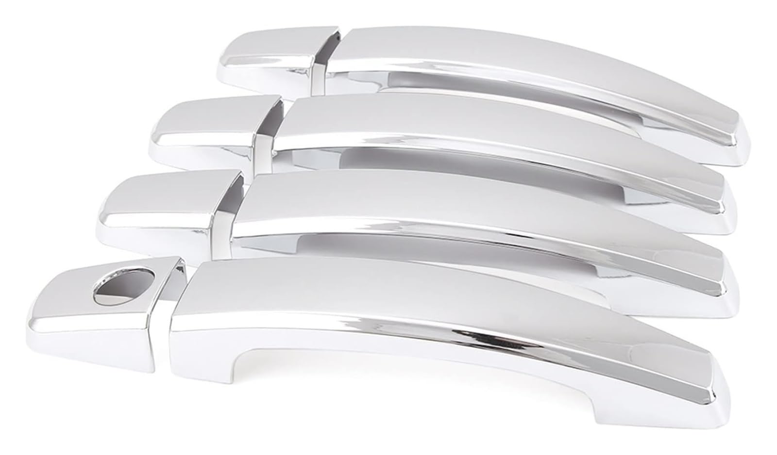 Qwqthgs One Color Car Exterior Door Handle Cap For Aveo For Cruze 2011-2015 Chrome Car Door Handle Cover Accessories Silver Color