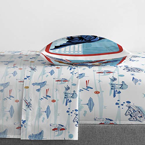 Image of Jay Franco Star Wars Empire Strikes Back 4 Piece Twin Bed Set - Includes Reversible Comforter & Sheet Set - Super Soft Fade Resistant Microfiber