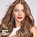 Revlon ColorSilk Tone + Gloss + Care Demi Permanent Hair Color, Dye Kit with Leave-In Scalp and Haircare Serum, 2x Shinier, 4x Stronger, 1 Black, 4.5 fl oz