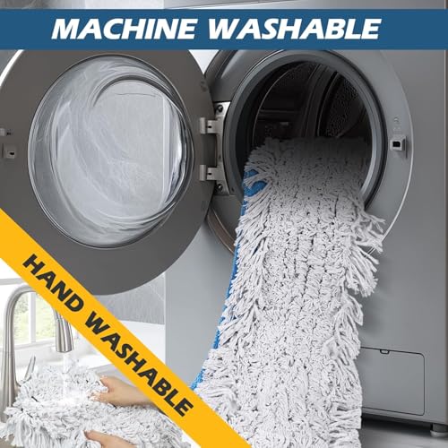 Image of MASTERTOP 93cm Microfibre Mop Heads Replacement for Industrial Mop, Cleaning Heads for Hardwood, Tile, Laminate, Garage, School, Mall, Suit for B0CQ7MQJ65 B0DPM7JNBL B0FBF93RXT