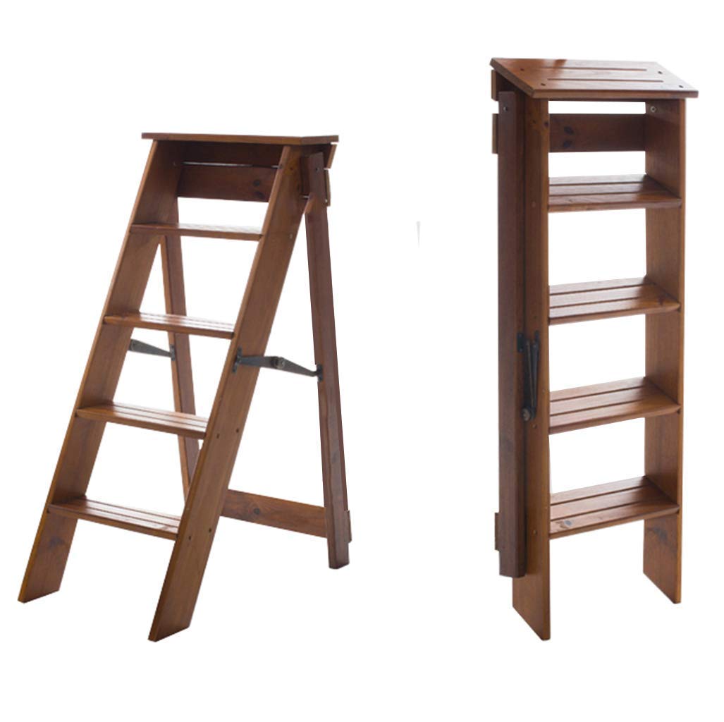Étagère d'escalier en bois et banc de sécurité au design scandinave