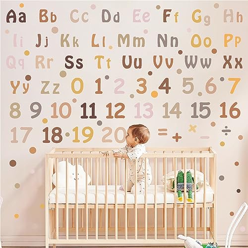 Vinilos Decorativos Boho Alphabet para Pared 2 Hojas miniatura 7