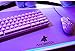 ANUBISGX White RGB Mouse Pad | Premium XL Waterproof Computer Gaming Desk Mat | 14 Glowing LED Settings | XXL Extended Non-Slip Gamer Mousepad | 31.5 x 11.8 in
