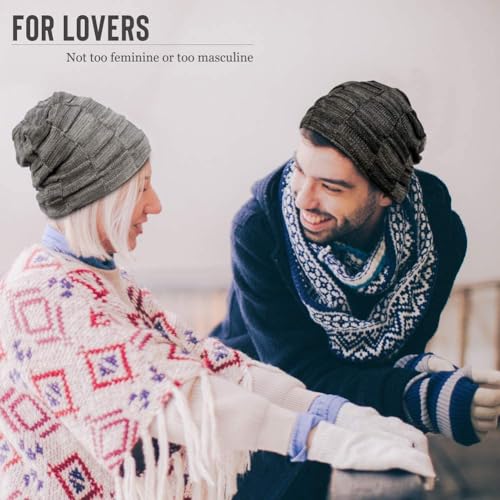 Image of DENIMHOLIC Winter Cap for Men, Beanie Cap for man,Winter Cap for Women, Woolen Cap for Women, Woolen Cap for Men
