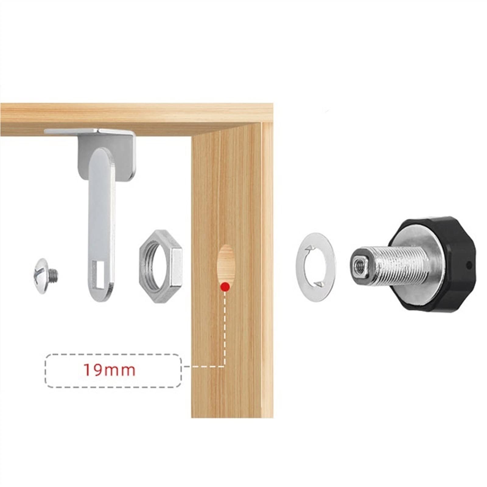 Cerradura con contraseña for cajón de escritorio de oficina, cerradura for puerta de armario, cerradura for armario de almacenamiento de hierro for el hogar, cerradura for mesita de noche, cerradura f