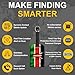 [Pack 2] tag8 Kenya Flag Smart Luggage tag |Trendy Luggage tag ID Identification | Suitcase Tag | Fashionable Digital Name tag | Airline Compliant, SITA World Tracer Code Enabled | Gift idea