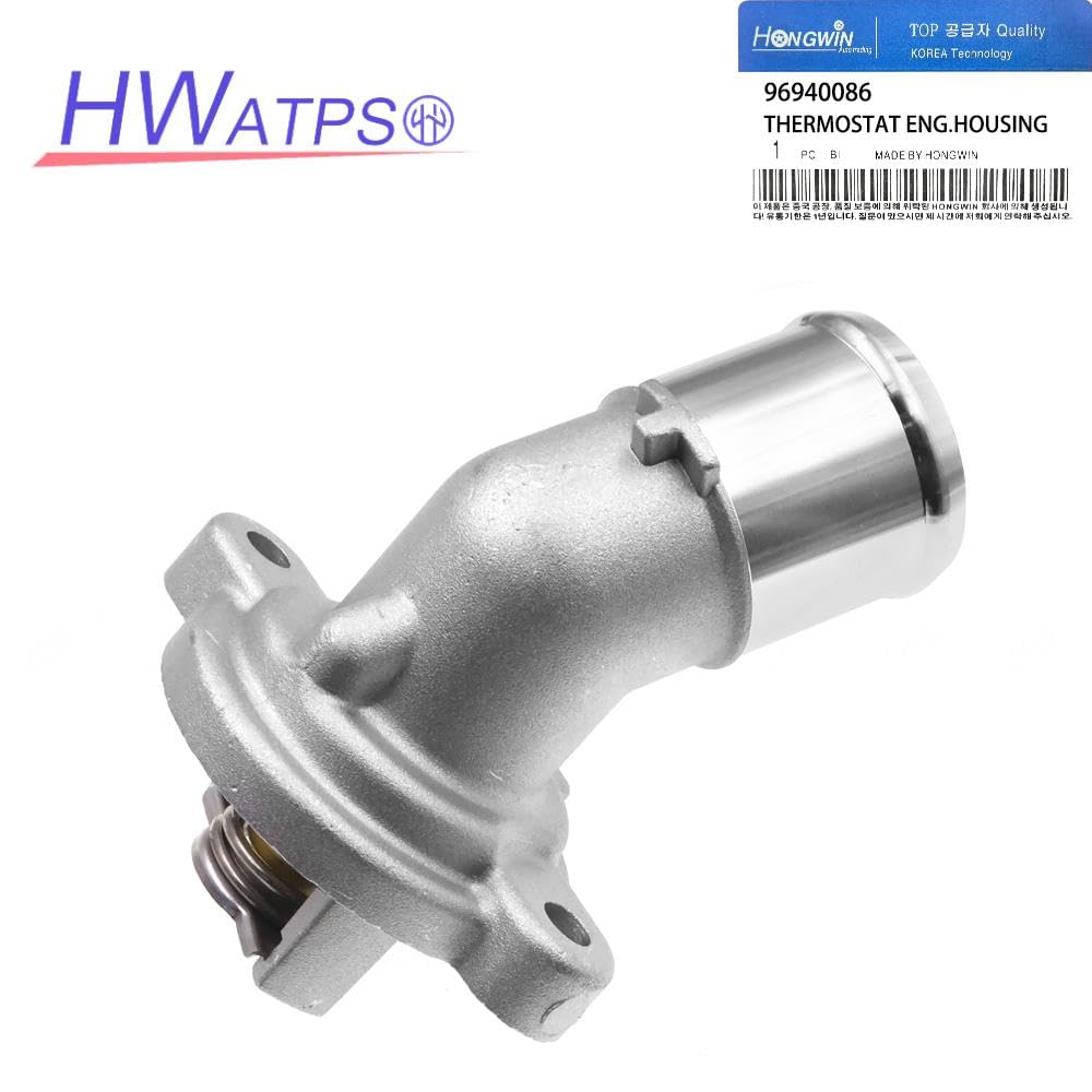HWATPS 96940086 Engine Cooling Thermostat Housing Water Outlet For