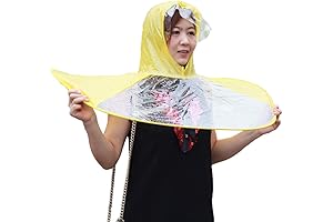 Magical Hands Free Umbrella Jacket | Stay Dry Head to Toe