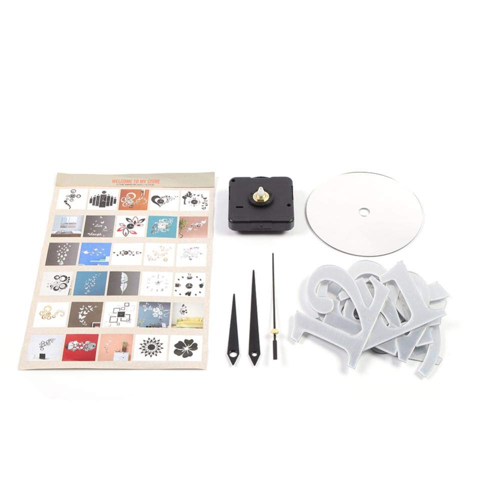 Orologio Da Parete 3D Senza Cornice XXL - Specchio Muto, Design Moderno Per Casa E Ufficio - Foto 11