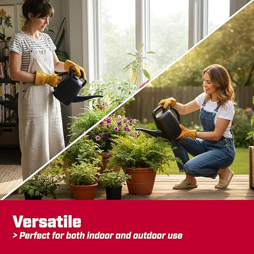 Image of Chapin 1 /2-Gallon Watering Can, Lightweight for Easy Watering | Lightweight compact design; ideal for indoor plants watering with large opening for easy refill and controlled pour
