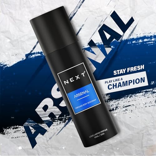 Image of Next Care Arsenal Daily Use Deodorant for Men | Perfumed Body Spray | Long Lasting Deo,150ml | Fragrance of Woody & Soothing Floral