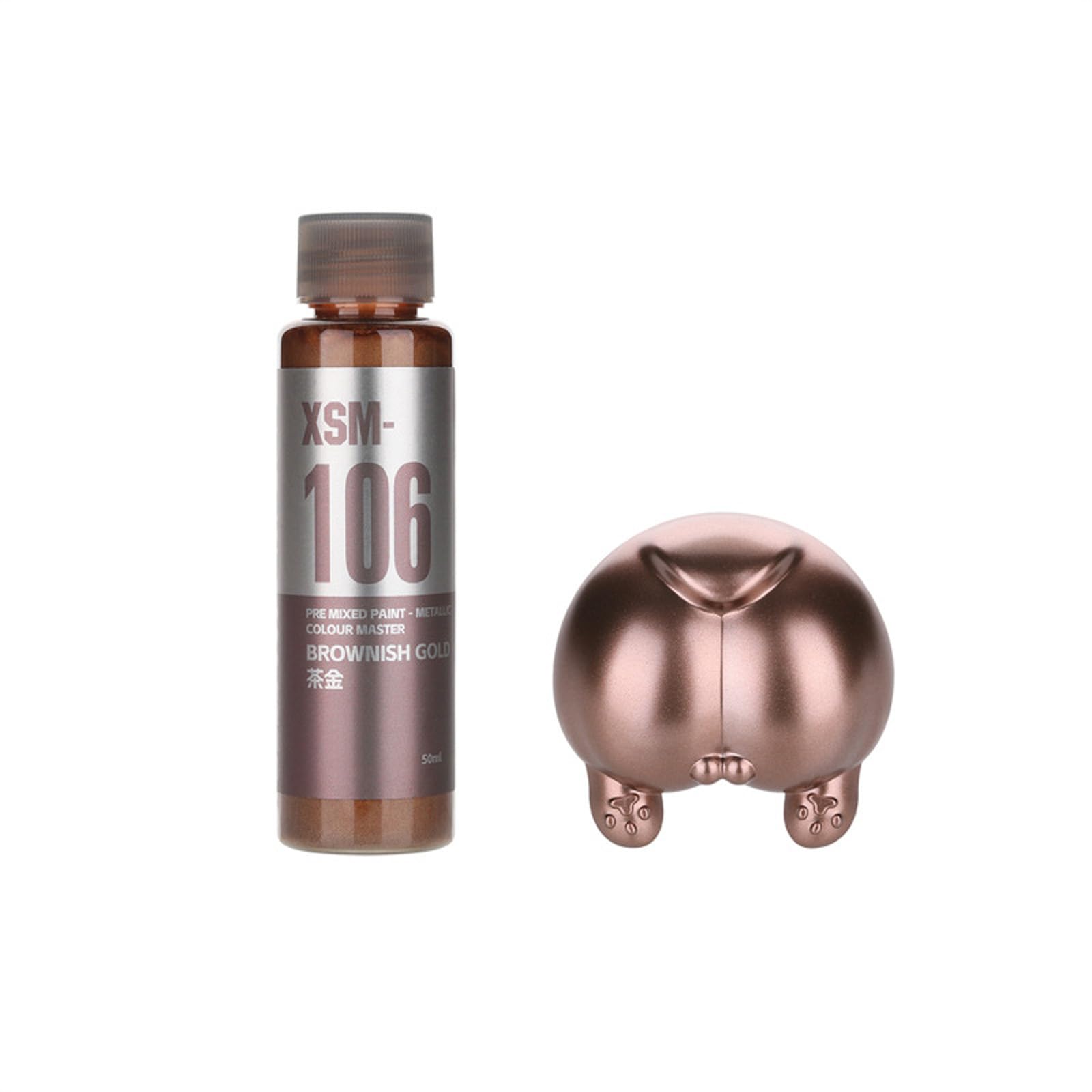 Premium Ready to Use Metallic Pre-Mixed Acrylic Paint Smoothly Finish Ideal for Miniature Models and Hobby Projects Pre Mixed Interest Paint