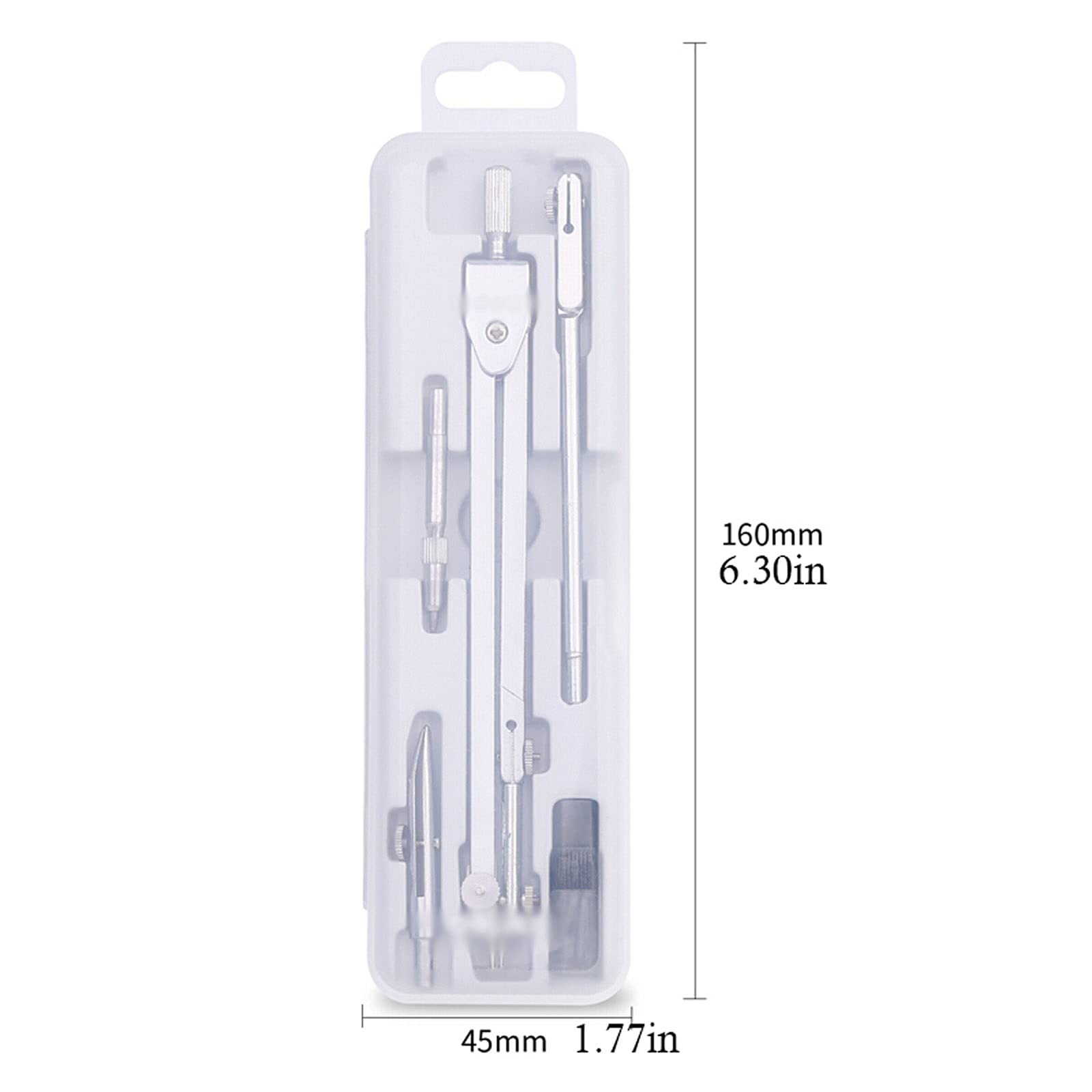 Zirkel Kompass-Set, Kompass Für Geometrie, Mathematik, Geometrie-Kit Zum Zeichnen Und Zeichnen Für Studenten Und Technische Zeichen-Messwerkzeuge,F