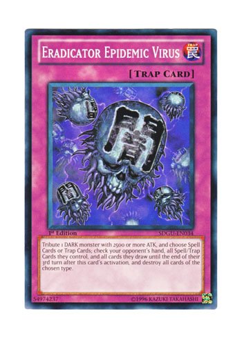Amazon.co.jp: 遊戯王 英語版 SDGU-EN034 Eradicator Epidemic Virus