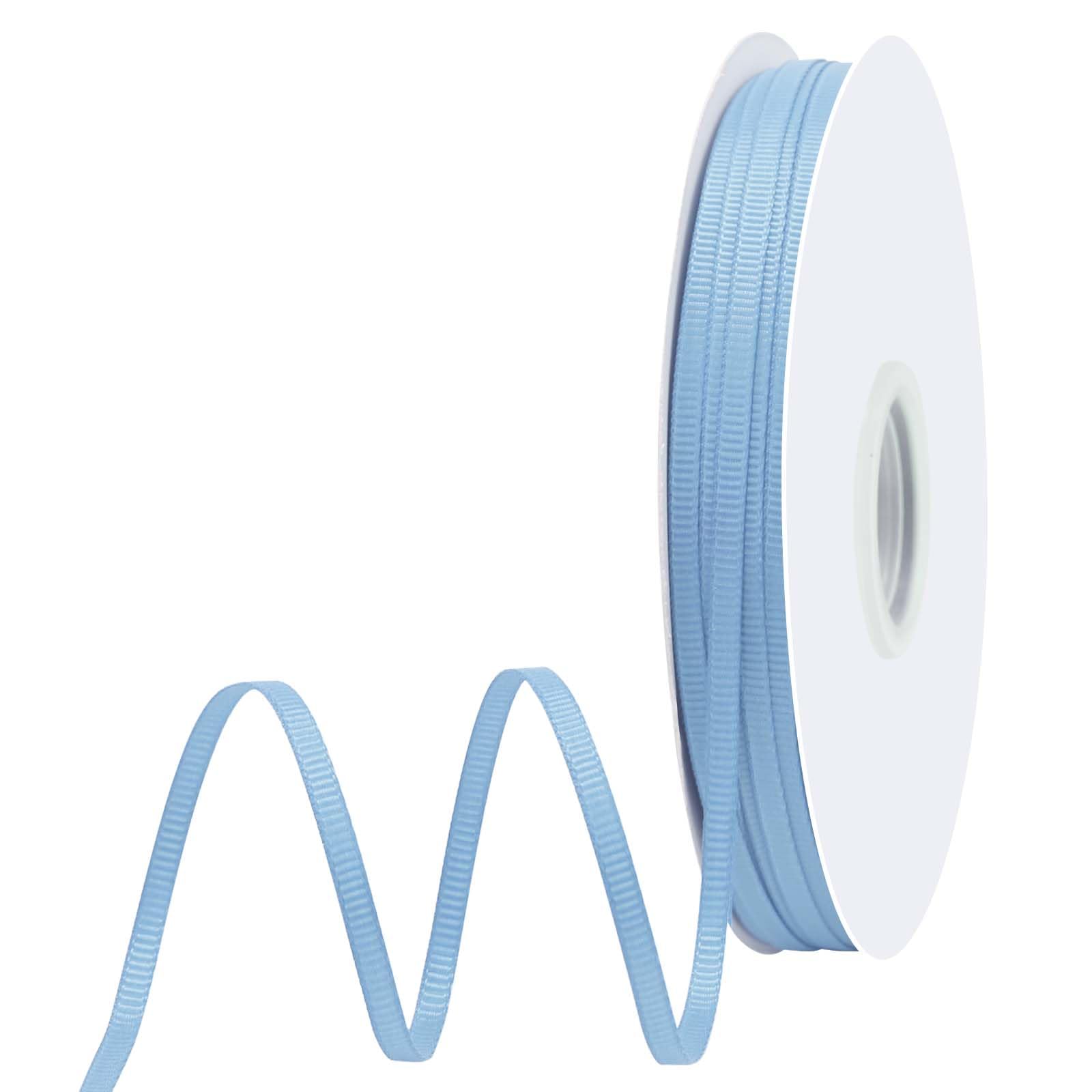 GTYBOVA Cobalt Blue Grosgrain Ribbon – 1/4 Inch Wide, 100 Yards, Double-Sided For Crafts, Bouquets, Gift Wrapping - View #12