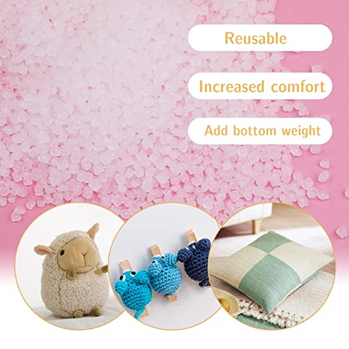 Image of 2.2lb Stuffing Beads - Weight Rubber Filler for Weighted Stuffed Animal - 1000g Craft Beads