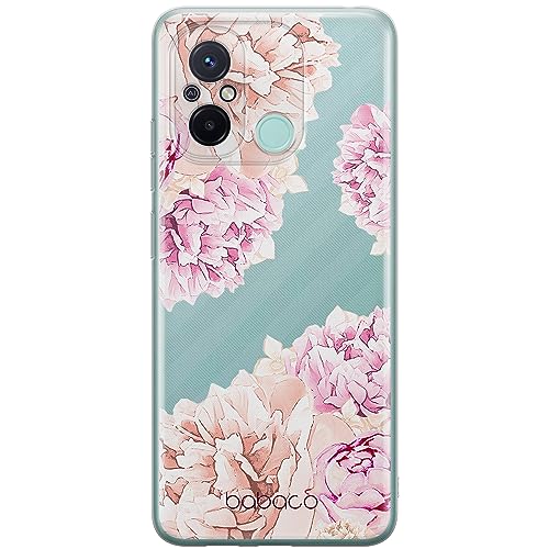 Carcasa Redmi 12C Flores BABACO Protector Flexible para el Día a Día