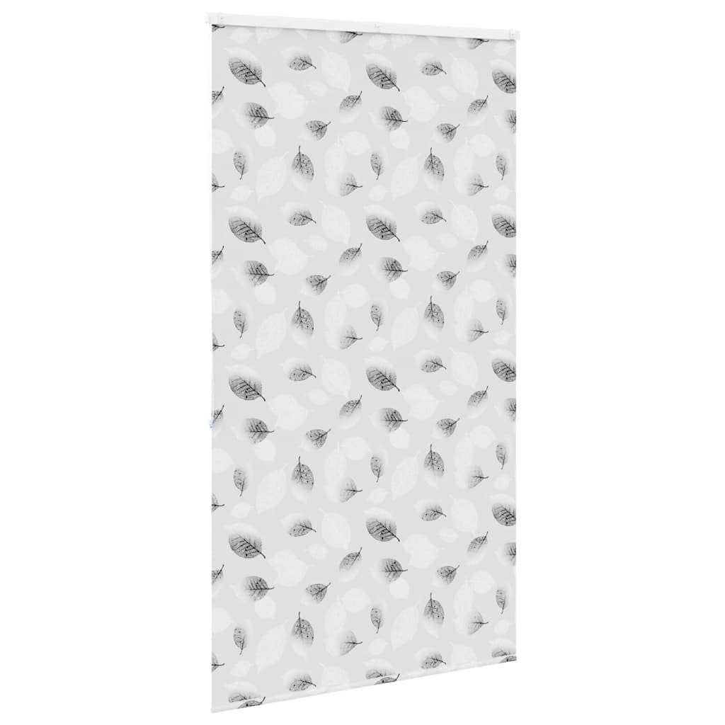 Tenda a rullo per doccia con cassetta, 120 x 240 cm, larghezza del tessuto 116 cm, in PEVA, impermeabile, con connettore a catena e guida in alluminio, per bagno, doccia, salvaspazio, opaca