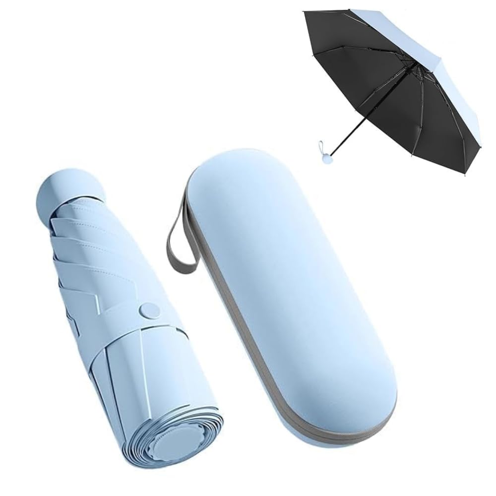 Umbrella, UV Big Size Umbrella for Sun Protection Rain Windproof Strong large 2 fold for men women kids boys girls Perfect small & stylish Windproof & Compact-image-8