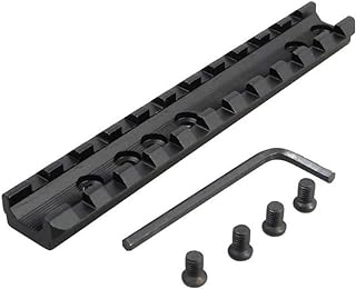 Low Profile Top Rail Picatinny/Weaver Scope Mount 11 Slots for Marlin Lever Action with Wrench - Higoo