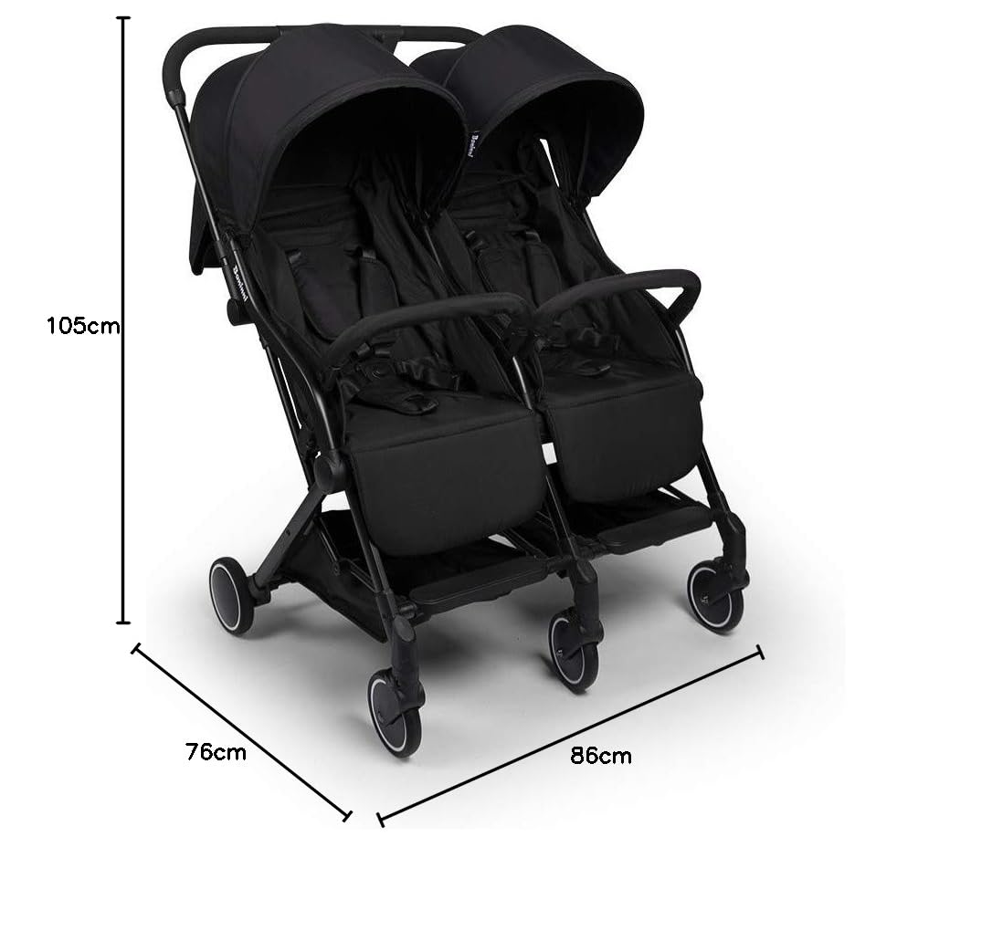Baninni Duo Buggy Adige Zwart