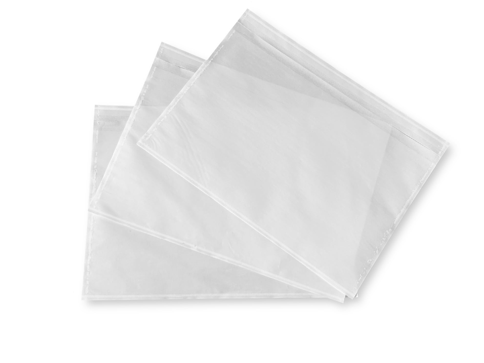 Selbstklebende Lieferscheintaschen A4 Ohne Aufdruck | 315x235mm | 500 Stuck | Transparent | Feuchtigkeits- und Schmutzschutz