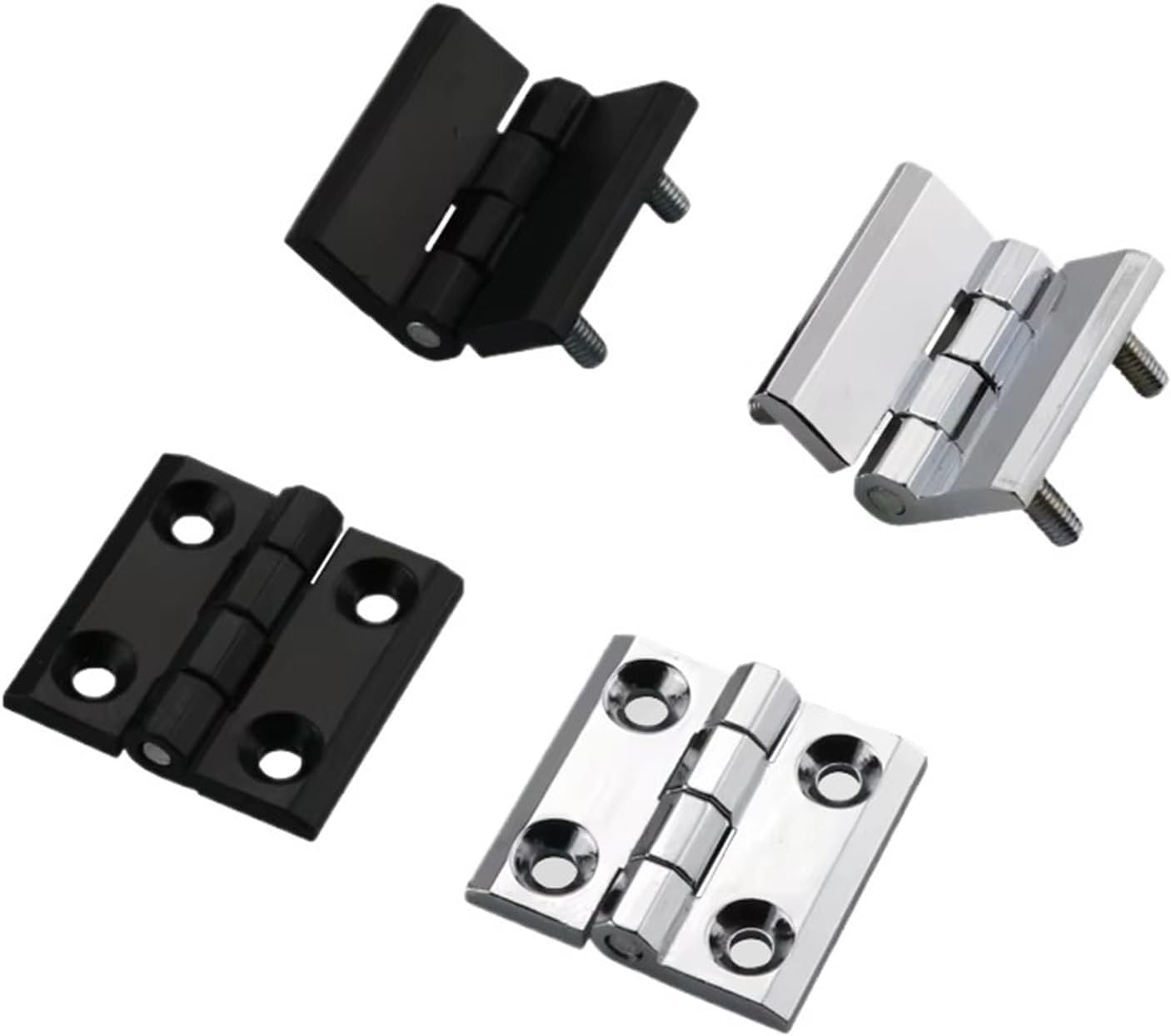 Zinc Alloy Square Hinges Industrial Machine Tools Screws Accessories 1Pcs(7)