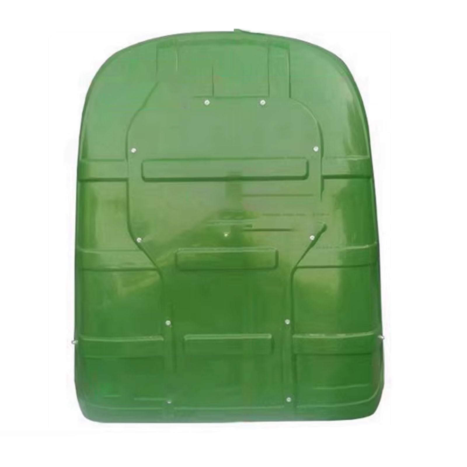OWOHYG Mower Canopy Universal Tractor Canopy Plastic Tractor Roof Canopy With Metal Diagonal Bracing Equipped Tractors And Mowers 4 Color Choices*2 Sizes.Green-136 * 110cm