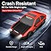 Remote Control Car RC Drift 2.4GHz 1:24 Scale 4WD 15KM/H High Speed Model Vehicle with LED Lights Drifting Tire Racing Sport Toy for Adults Boys Girls Kids Gift 2Pcs Rechargeable Batteries