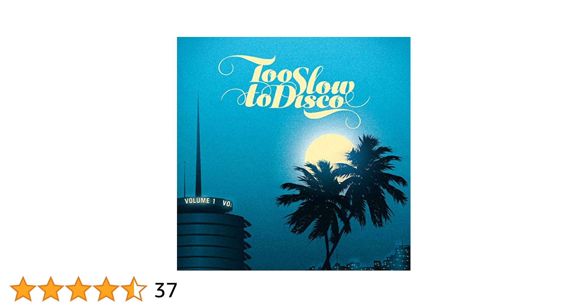 Too Slow To Disco     Vol1   二枚組　重量盤 Amazon.co.jp: Too Slow to Disco Vol.1 [12 inch Analog