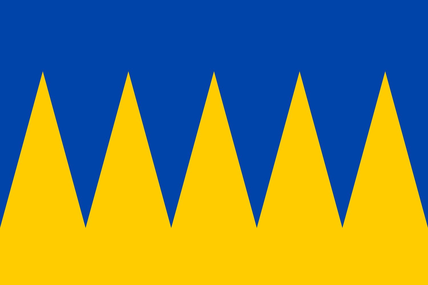 Drapeau Large Špičky pour décoration de jardin et fêtes estivales