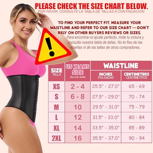 LadySlim Fajas Colombianas Reductoras Cinturilla Waist Trainer for Women – Colombian Latex Body Shaper Cincher Corset2