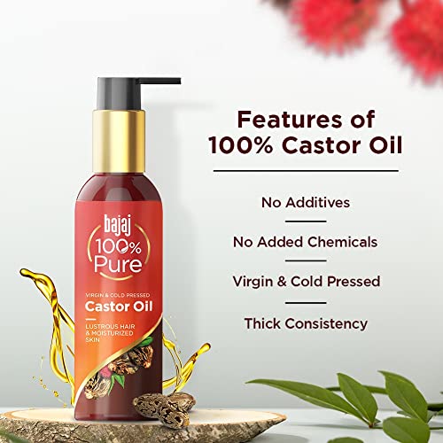 Bajaj-100-Pure-Castor-Oil-Virgin-Cold-Pressed-Oil-For-Hair-Skin-Lustrous-Shiny-Hair-Moisturized-Skin-200-Ml-Clear