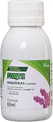 Adubo Forth Orquídeas Floração, Fertilizante Mineral, NPK (Nitrogênio, Fósforo, Potássio), 02-14-08, Alta Concentração, 60ml