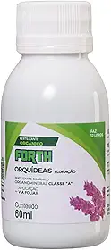 Adubo Forth Orquídeas Floração, Fertilizante Mineral, NPK (Nitrogênio, Fósforo, Potássio), 02-14-08, Alta Concentração, 60ml