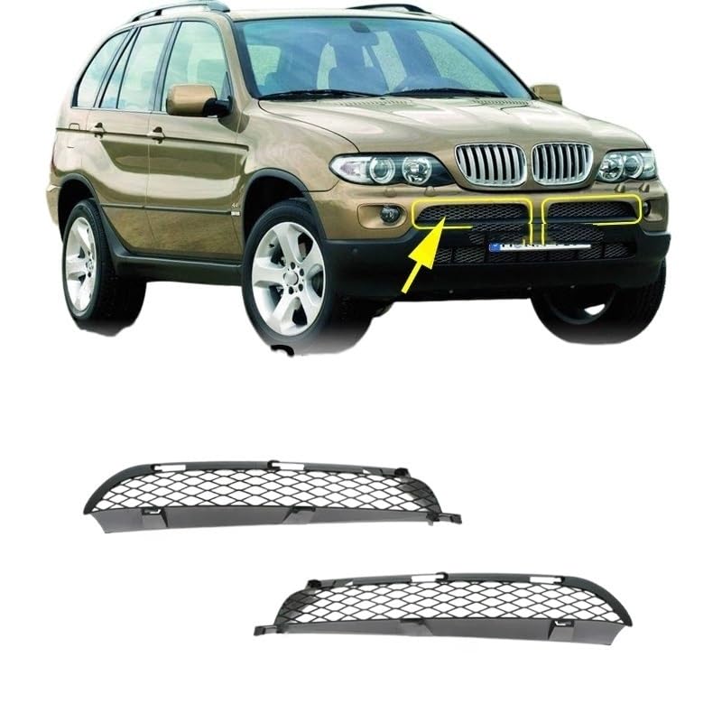 Calandre X5 E53 grille inférieure avant remplacement 2000-2007 - 2